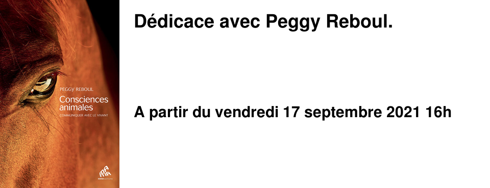 D�dicace avec Peggy Reboul.